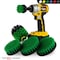 Drill Brush Power Scrubber By Useful Products 7 in W 5 in L Brush, Green G-S-5542O-QC-DB - alternate 2